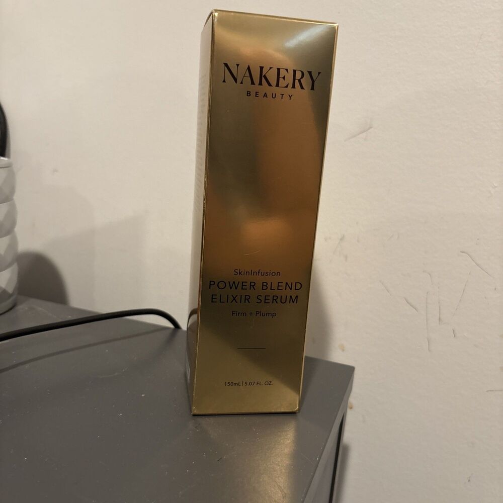 New In Box Nakery Beauty Power Blend Elixir Serum 150ml/5.07 Oz Large Bottle